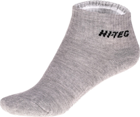 Skarpety za kostkę Hi-tec Quarro Pack grey melange rozmiar 44-47