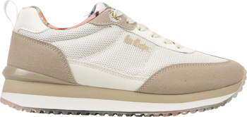 Buty damskie Lee Cooper beżowo-białe LCW-25-03-3376LA
