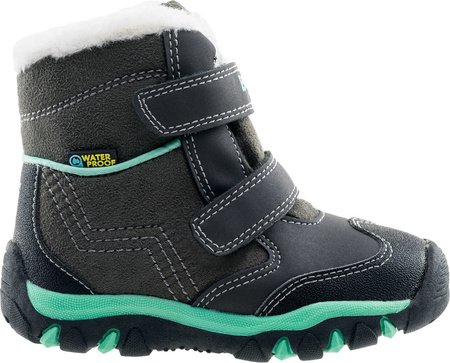 Dziecięce buty kozaki wodoodporne ocieplane zimowe na rzej Bejo rozmiar 25