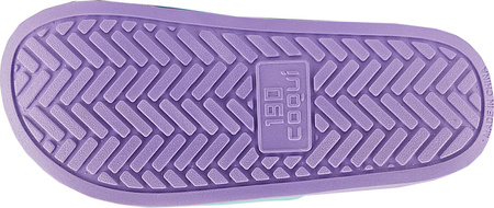 Klapki dla dzieci Coqui Ruki fioletowo-miętowe 6383-635-0244