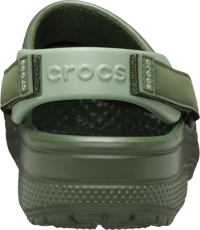 Chodaki męskie Crocs Yukon Vista II LR Clog zielone 207689 309