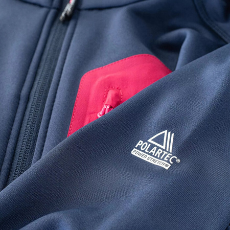 Damska bluza rozpinana ze stojką ocieplana polarem Elbrus Nomi Polartec Wo'S rozmiar L