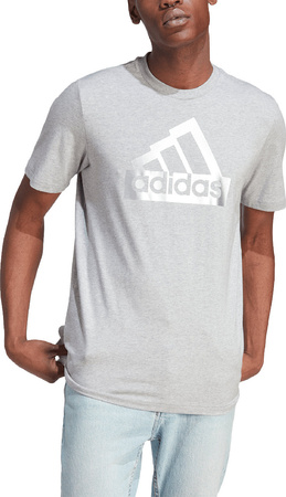 Koszulka męska adidas Sportswear Future Icons Metallic Tee szara II3467
