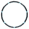 Hula hop masujący z magnesami HMS HHP006 czarno-niebieski 98 cm