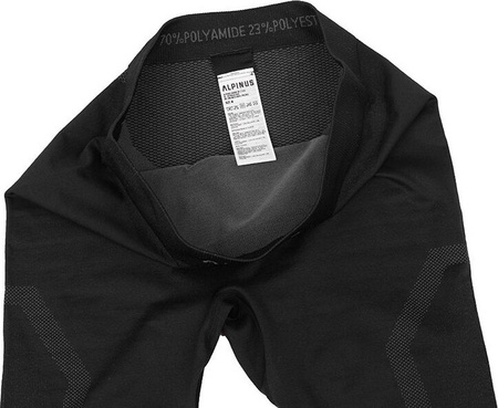 Bielizna termoaktywna dla chłopców Alpinus Active Idre Set czarna SI1023 - SI1025