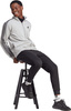 Dres męski adidas Basic 3-Stripes Fleece szaro-czarny IA3073