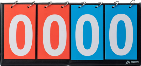 Tablica wyników liczydło stojąca rozkładana Martes Scorer 36x17x0,5cm