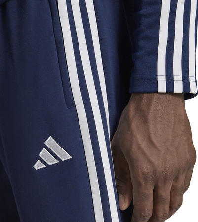 Spodnie męskie adidas Tiro 23 League Sweat Tracksuit granatowe HS3612