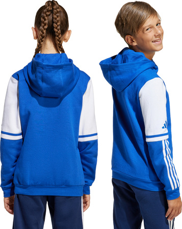 Bluza dla dzieci adidas Squadra 25 Sweat Hoody niebieska JD4806