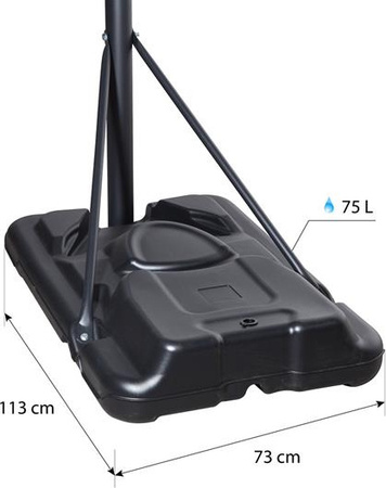 Kosz do koszykówki Nils zdka21