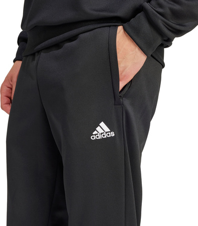 Dres męski adidas Terry Hooded Tracksuit czarny IP1610