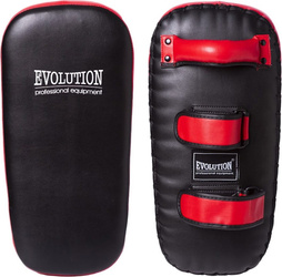 Tarcze treningowe proste Evolution czarno-czerwona TT-240