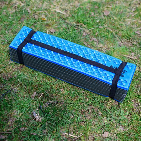 Karimata mata turystyczna składana Nils camp NC1768 niebieska 188x60x2cm