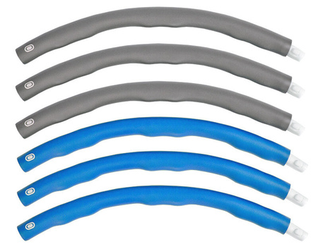 Hula hop hoop koło wyszczuplające z obciążeniem 100 cm 1,2 kg Allright