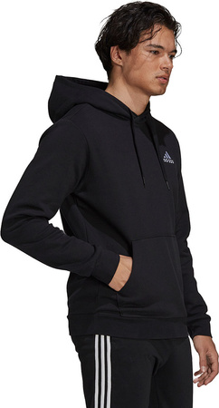 Bluza męska adidas Essentials Fleece czarna GV5294