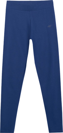 Legginsy damskie 4F CAS F195 granatowe 4FWMM00TTIGF195 031S