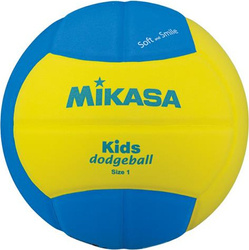 Piłka siatkowa do siatkówki Mikasa żółto-niebieska SD10-YBL