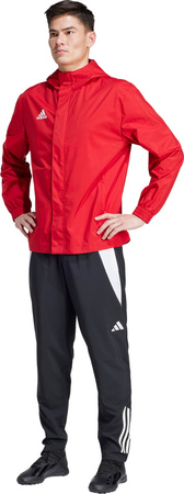 Kurtka męska adidas Entrada 22 All-Weather czerwona IK4009