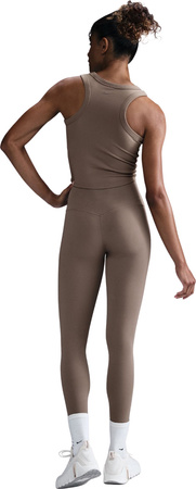 Koszulka damska Nike Dri-Fit One Fitted Crop beżowa FN2806 233