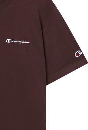 Koszulka męska Champion SS Tee brązowa 221798 MS570