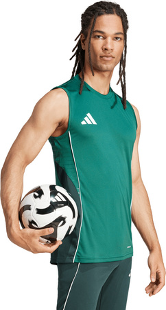 Koszulka męska adidas Tiro 25 Competition Sleeveless Jersey zielona JI8940