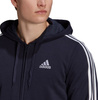 Bluza męska adidas Essentials Full-Zip Hoodie granatowa GK9033