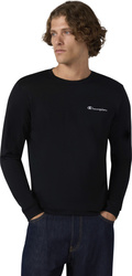 Koszulka męska Champion Longsleeve Tee czarna 221799 KK001