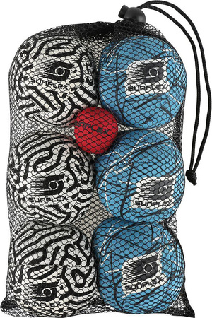 Zestaw piłek do gry w zośke Sunflex Extreme boccia neoremix 74490