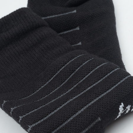 Getry piłkarskie Huari Lony Socks uniseks rozmiar 40-43 czarne