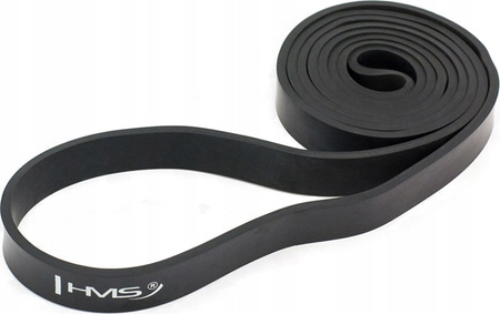 Guma taśma oporowa do ćwiczeń HMS GU05 22x4,5x2080 mm czarna