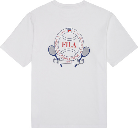 Koszulka męska Fila Parella biała FAM1108 10001