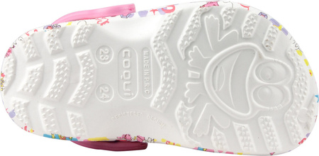 Dziecięce chodaki sandały klapki Coqui Little Frog rozmiar 31-32