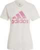 Koszulka damska adidas Loungewear Essentials Logo Tee kremowa IB9455