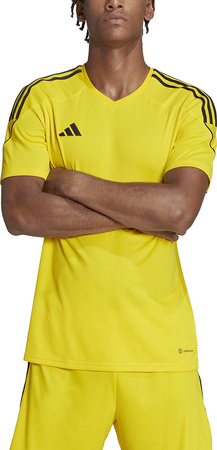 Koszulka męska adidas Tiro 23 League Jersey żółta HR4609