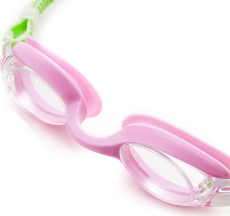 Okularki pływackie Nils aqua nqg700af zielony/ fioletowy junior