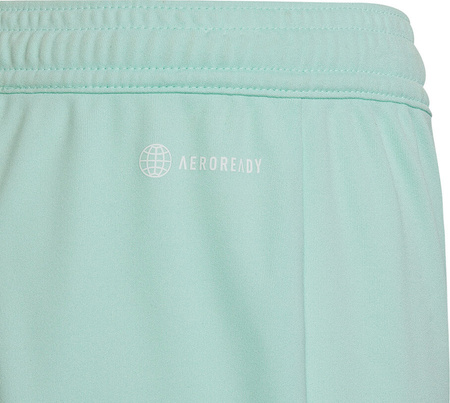 Spodenki dla dzieci adidas Entrada 22 miętowe HC5058