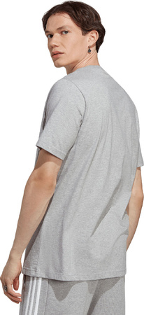 Koszulka męska adidas Essentials Single Jersey Embroidered Small Logo szara IC9288