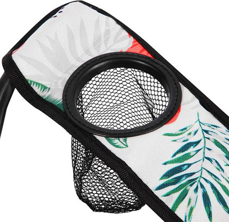 Krzesło fotel turystyczne składane Nils camp NC1625 flaming 80x80x47cm