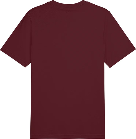 Koszulka męska Puma Ess Elevated Tee bordowa 684726 96