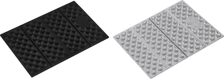 Karimata mata turystyczna do siedzenia składana NC17105 Nils camp czarna 40x30x2cm