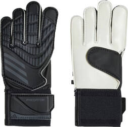 Rękawice bramkarskie dla dzieci adidas Predator Training czarno-białe IW6281