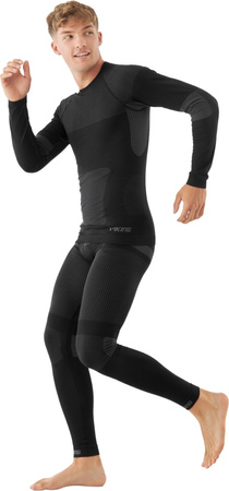 Bielizna termoaktywna męska Viking Dante czarno-szary 500-15-1717-08