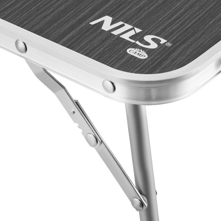 Stolik kempingowy turystyczny składany Nils Camp NC3402 ciemnoszary 40x60x25cm