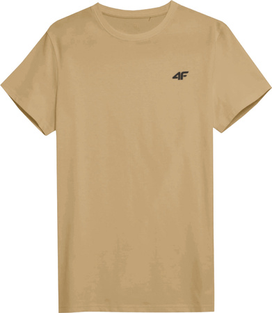 Koszulka męska 4F M3094 3pak niebieska, oliwkowa, beżowa 4FWSS25TTSHM3094 90S