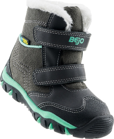 Dziecięce buty kozaki wodoodporne ocieplane zimowe na rzej Bejo rozmiar 25