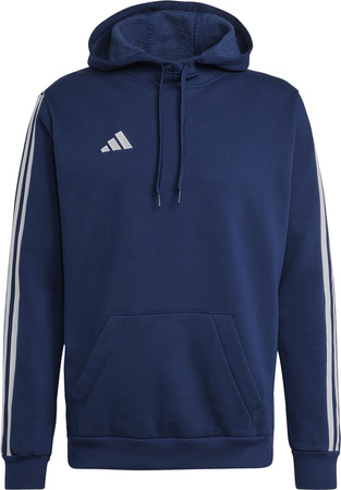 Bluza męska adidas Tiro 23 League Sweat Hoodie granatowo-biała HS3599