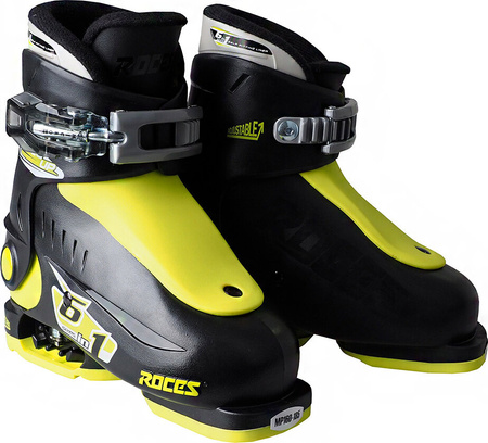 Buty narciarskie Roces Idea Up czarno-limonkowe JUNIOR 450490 18