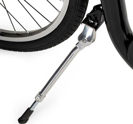 Hulajnoga rowerowa z dużymi pompowanymi kołami Nils Extreme WHS261 czarna 26/20"