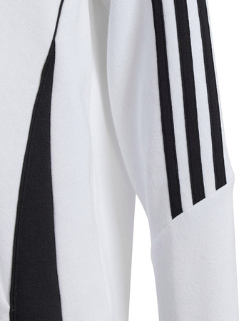 Bluza dla dzieci adidas Tiro 24 Hooded Sweat biała IR7506