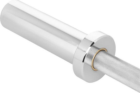 Gryf Olimpijski krótki 50cm z zaciskami HMS GOP050 5kg zaciski